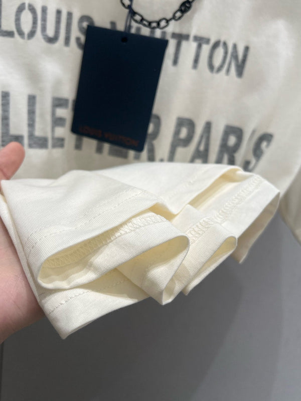 LV 25 T-shirt White Cotton 209486