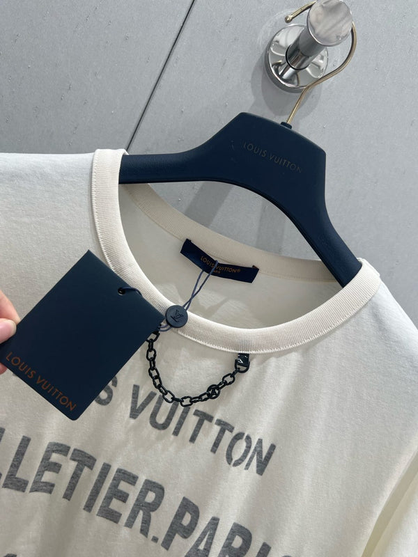 LV 25 T-shirt White Cotton 209486