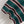 Prada 25 Striped Short-sleeved T-shirt Green Brown cotton210189
