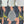 CD Book Tote Pink Grey Leaf Embroidery