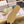 CD Dway Platform Slide Beige Brown Fabric with Lambskin 242442