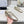 BALLET FLAT WITH CROSSOVER STRAP IN LIGHT GOLD LAMBSKIN