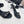 CC 26s Floral Sandal 5cm Black Sheepskin 867473