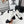 CC 25 Chelsea Ankle Boots With Chain 85mm White Black Sheepskin 374033