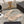 cc infradito beige argento cotone seta