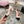 mary janes 60 double buckle light pink calfskin black grosgrain