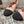 mary janes double buckle beige calfskin black grosgrain