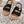 Celine Tippi Triomphe Sandals Black Suede 736601