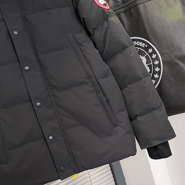 C. Goose Down Jacket Black Polyester 0020