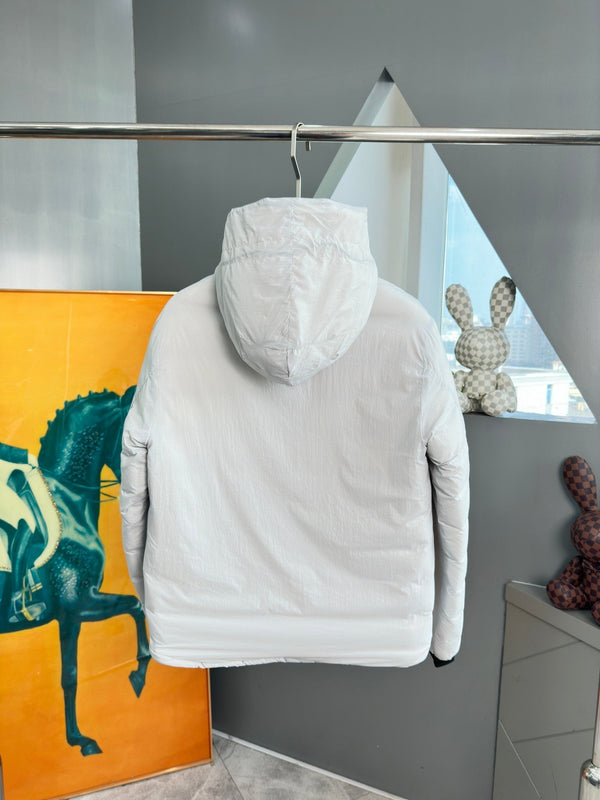 C. Goose Jacket White Polyester 0043