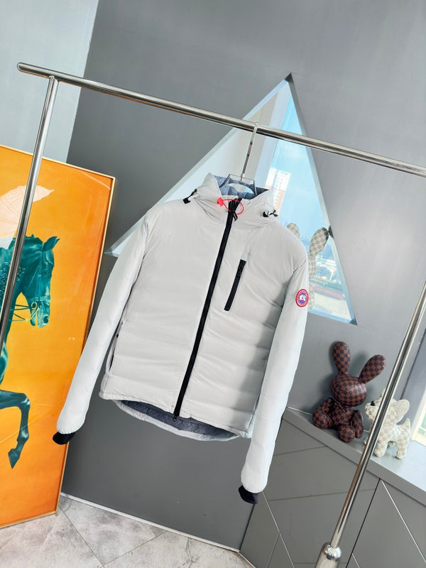 C. Goose Jacket White Polyester 0043