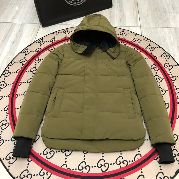 C. Goose Jacket Moss Green Polyester 0025