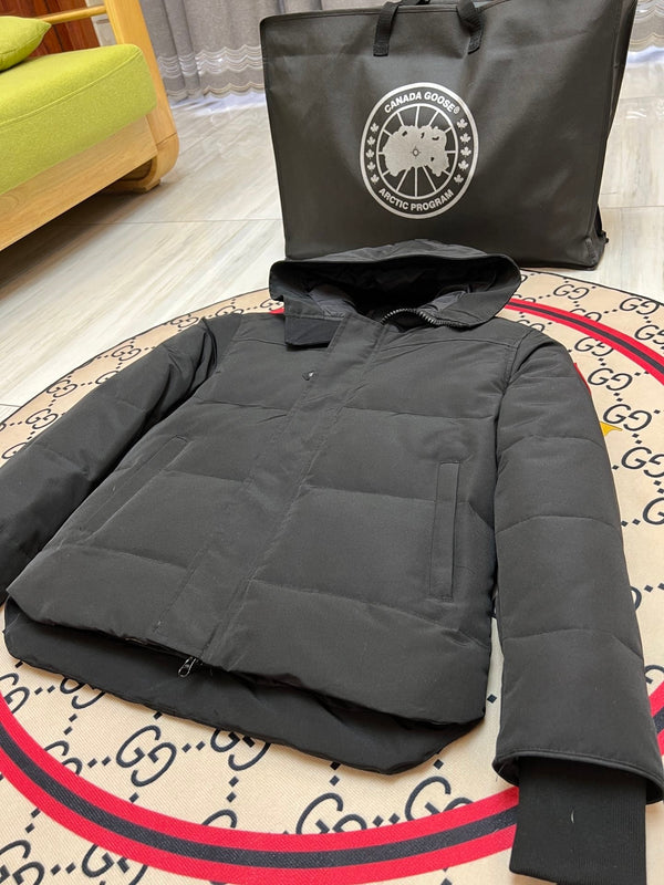C. Goose Jacket Black Polyester 0028