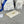 CD Logo Caro 11cm Compact Wallet White Calfskin