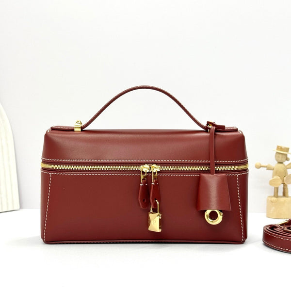 LP Extra Pouch L23 Burgundy Smooth Calfskin 282131