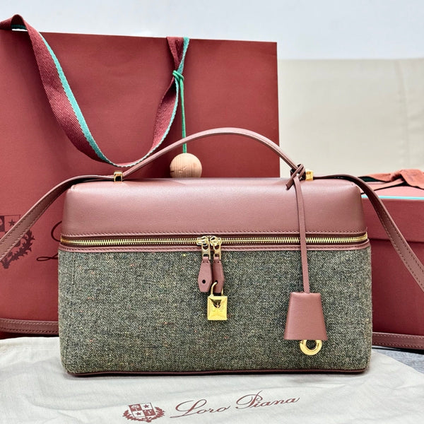 LP Extra Pouch L27 Veau Cachemire Rose Fané 282224