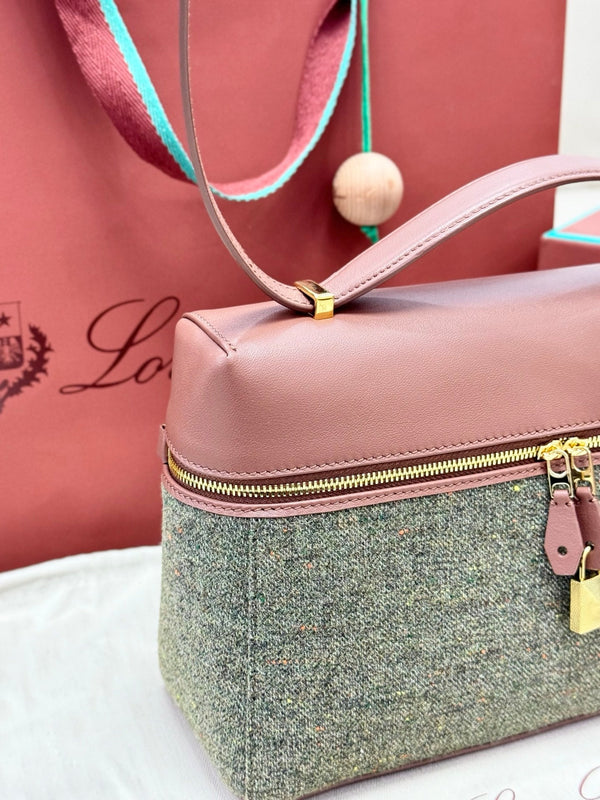 LP Extra Pouch L27 Veau Cachemire Rose Fané 282224