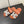 CHYPRE SANDAL ORANGE MIX CREAM CALFSKIN