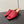knot mule 55 burgundy lambskin