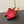 knot mule 95 burgundy lambskin