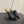 knot mule 95 black lambskin