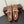 BALLERINE ALAIA IN RETE MARRONE RAME