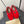 Alaila Ballet Flats In Red Velvet 975743