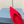 CUT-OUT BALLERINAS IN RED SATIN