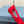 CUT-OUT BALLERINAS IN RED SATIN