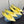 BALLERINE CON TAGLI IN RASO GIALLO CHIARO
