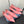 BRUSHED CUT-OUT PUMPS IN SALMON PINK CALFSKIN