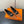 HM 25C Kelly Ballet Flat Cider Orange Suede 210288