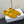 Elastic Ballet Slipper In Amber Gold Cow Suede 340037