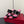 Sandales RV Trompette 8,5 cm en satin noir et rose 619600