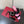 Sandales RV Trompette 8,5 cm en satin noir et rose 619600