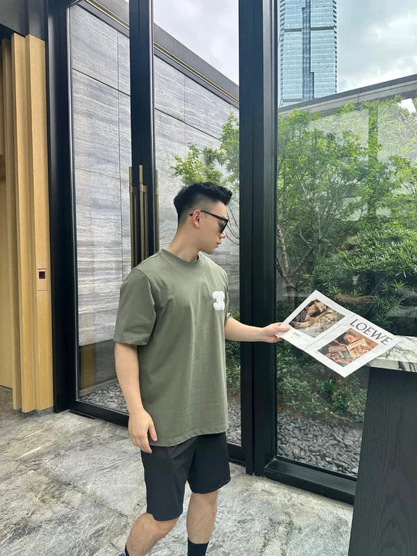 CC 2026 Short-Sleeve T-Shirt Light Olive Green Cotton 645989