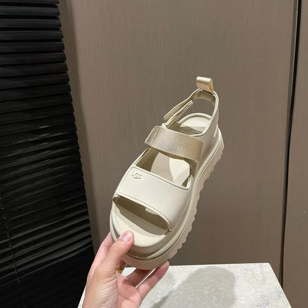 UGG GoldenGlow Sandals Cream Rubber 787988