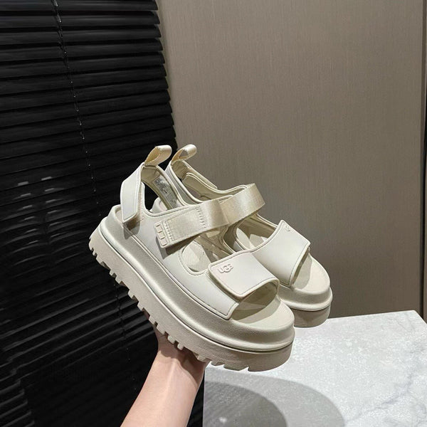 UGG GoldenGlow Sandals Cream Rubber 787988