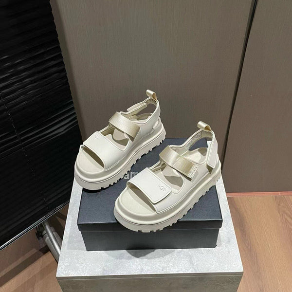 UGG GoldenGlow Sandals Cream Rubber 787988