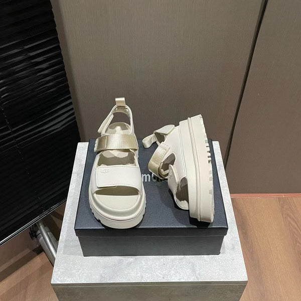 UGG GoldenGlow Sandals Cream Rubber 787988