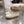 GG Horsebit Snow Cream Brown Woolen Fabric Fleece 576255