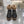 GG Horsebit Snow Cream Black Woolen Fabric Fleece 576256