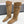 HM 25ss Bottes d'équitation Kelly Buckle Daim marron 576116