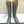 HM 25ss Kelly Buckle Riding Boots Gray Cowhide 576120