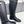HM 25ss Bottes d'équitation Kelly Buckle en cuir de vachette noir 576121
