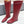 HM 25ss Kelly Buckle Riding Boots Red Cowhide 576124