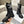 CD D-Major Ankle Boot In Black Mix White Tweed And Lambskin 107725