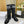 Stivale D-Major in tessuto denim nero e pelle di agnello 107716