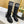 Stivale D-Major in tessuto denim nero e pelle di agnello 107716