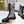 CD D-Major Ankle Boot In Grey Mix Black Denim Fabric And Lambskin 107724